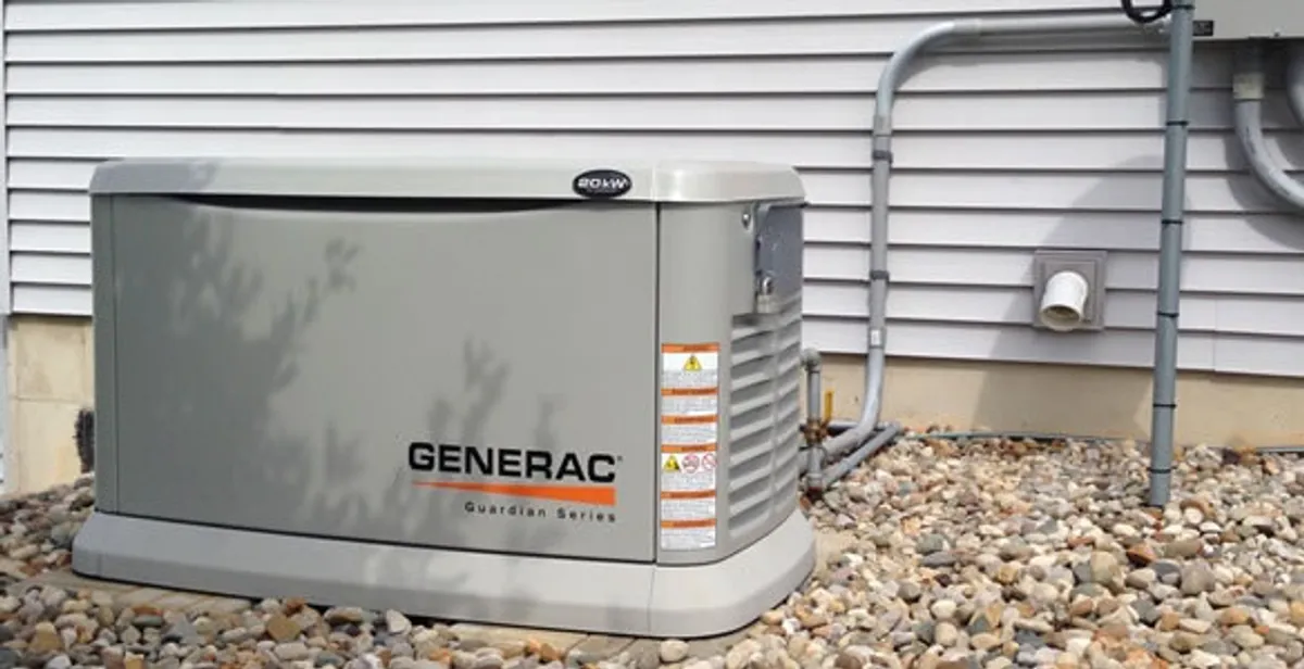 generator installation service featuring outdoor standby generator setup by licensed electricians in Albany, NY