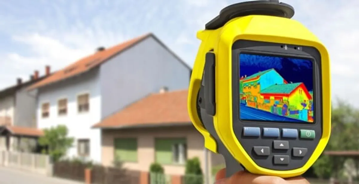 home energy audit service performing exterior thermal inspection to identify energy loss in Albany, NY