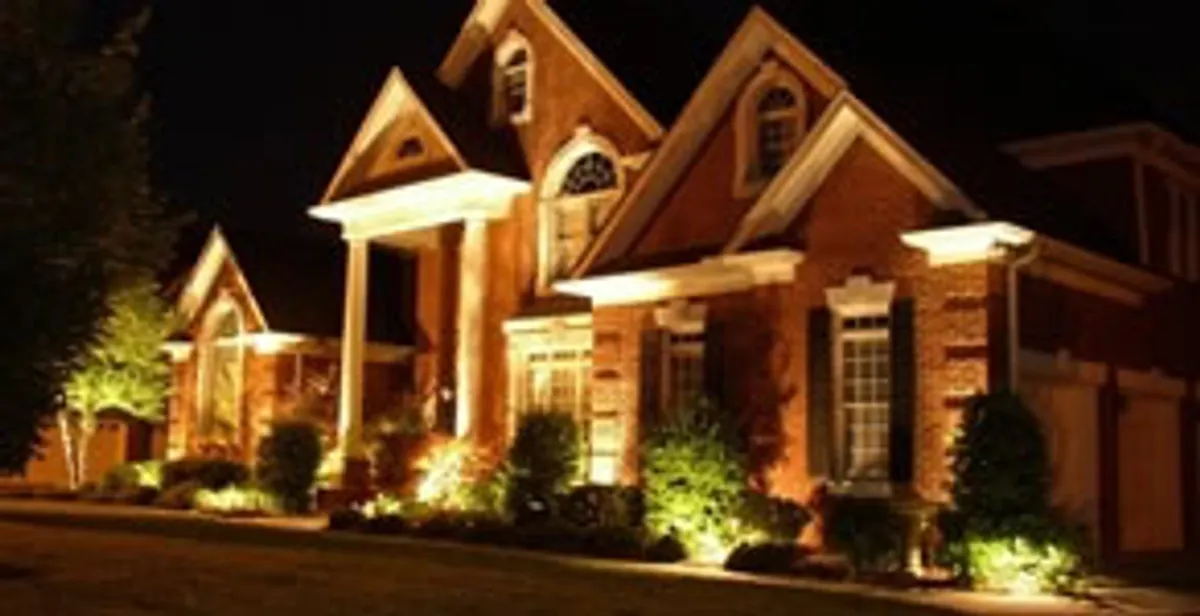 landscape lighting installation services enhancing residential exterior lighting in Albany, NY