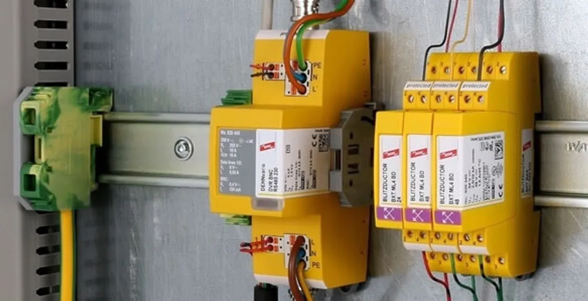 lightning surge protection system with surge suppressors installed by electrical service professionals in Albany, NY