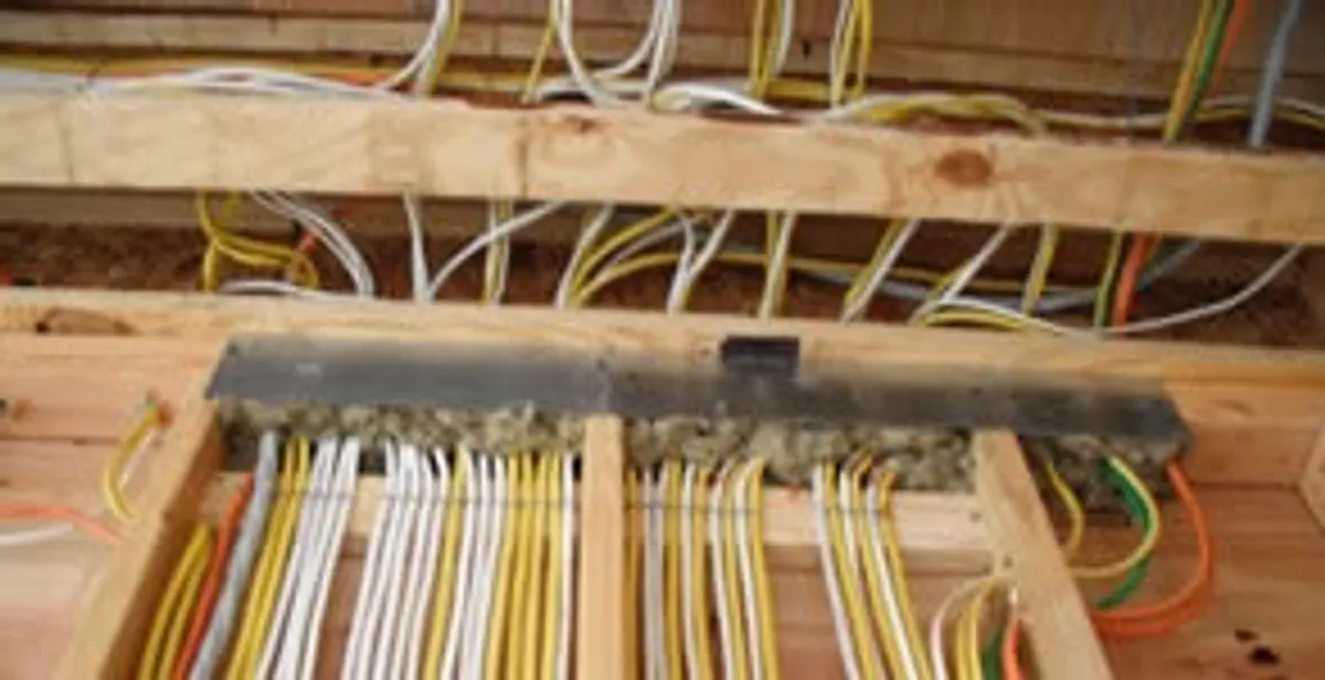 new construction wiring services with organized electrical rough-in performed by licensed electricians in Albany, NY