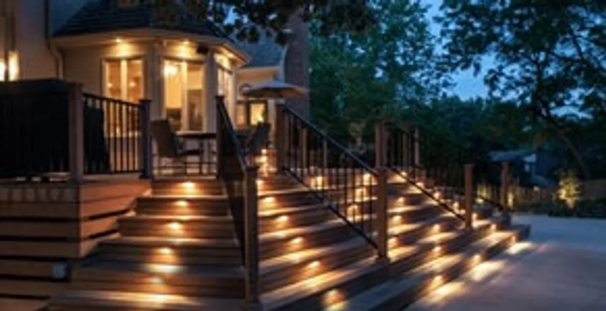 Residential electrician installing outdoor lighting for home safety in Albany, NY